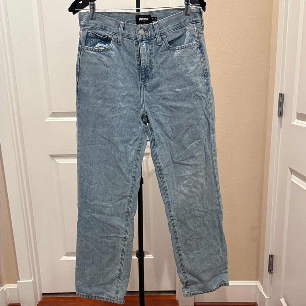 RSQ Light Blue Baggy Jeans